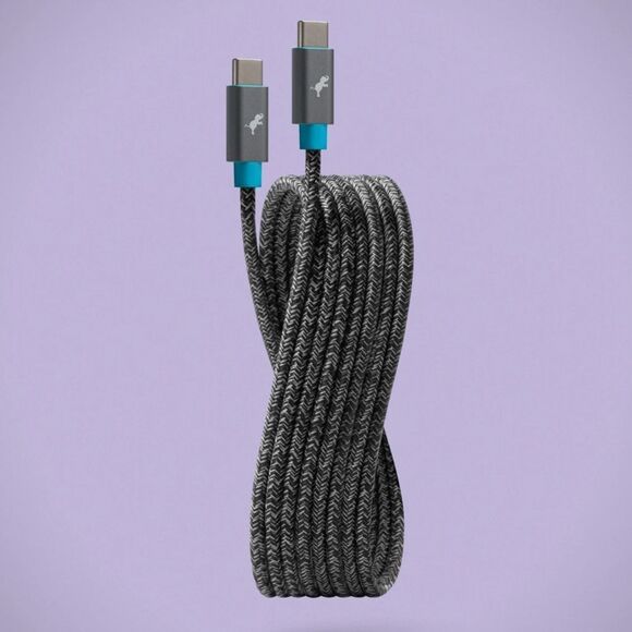 NWT Nimble Powerknit USB-C Fast Charge Cable 9.8ft - Picture 1 of 6